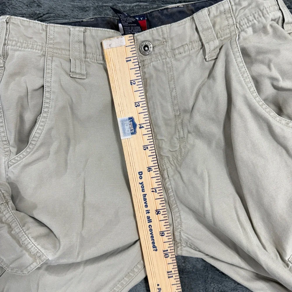 Tommy Hilfiger Cargo Pants Boys Size 10‎ Khaki Tan 278083